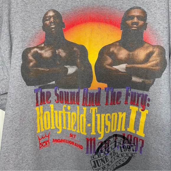 The Sound & The Fury, Holyfield vs Tyson II June 28, 1997 Collectors T 🥊🥊 - Picture 10 of 16
